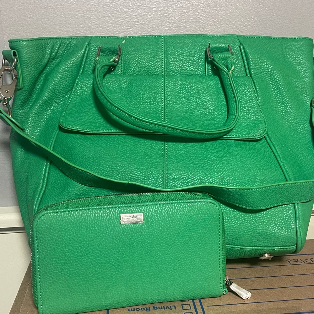 Thirty-one Diamond District & All About the Benjamins Wallet-Gatsby Green Set
